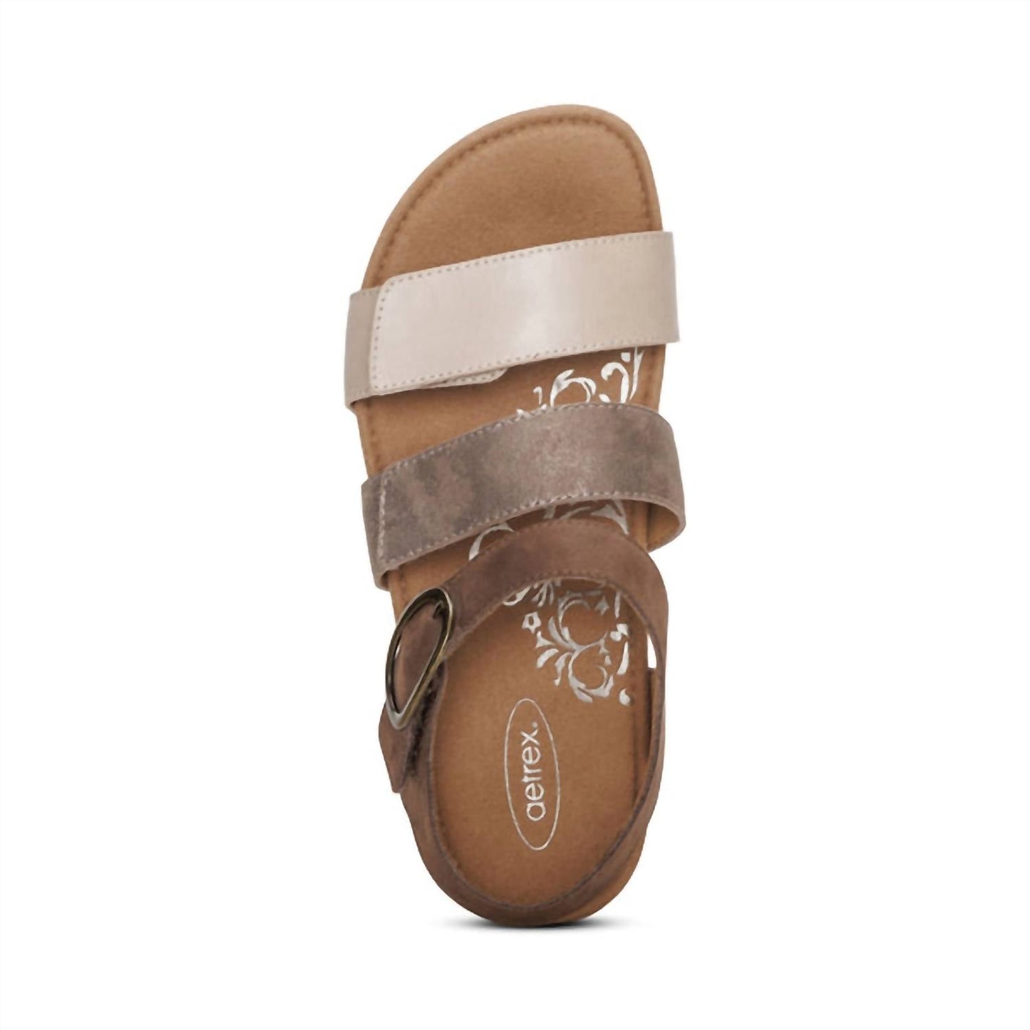 Aetrex - Women's Lilly Adjustable Quarter Strap Sandal