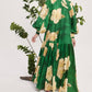 Alemais - Sage Silk Gown