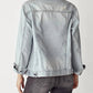Risen - Distressed Button Up Jacket