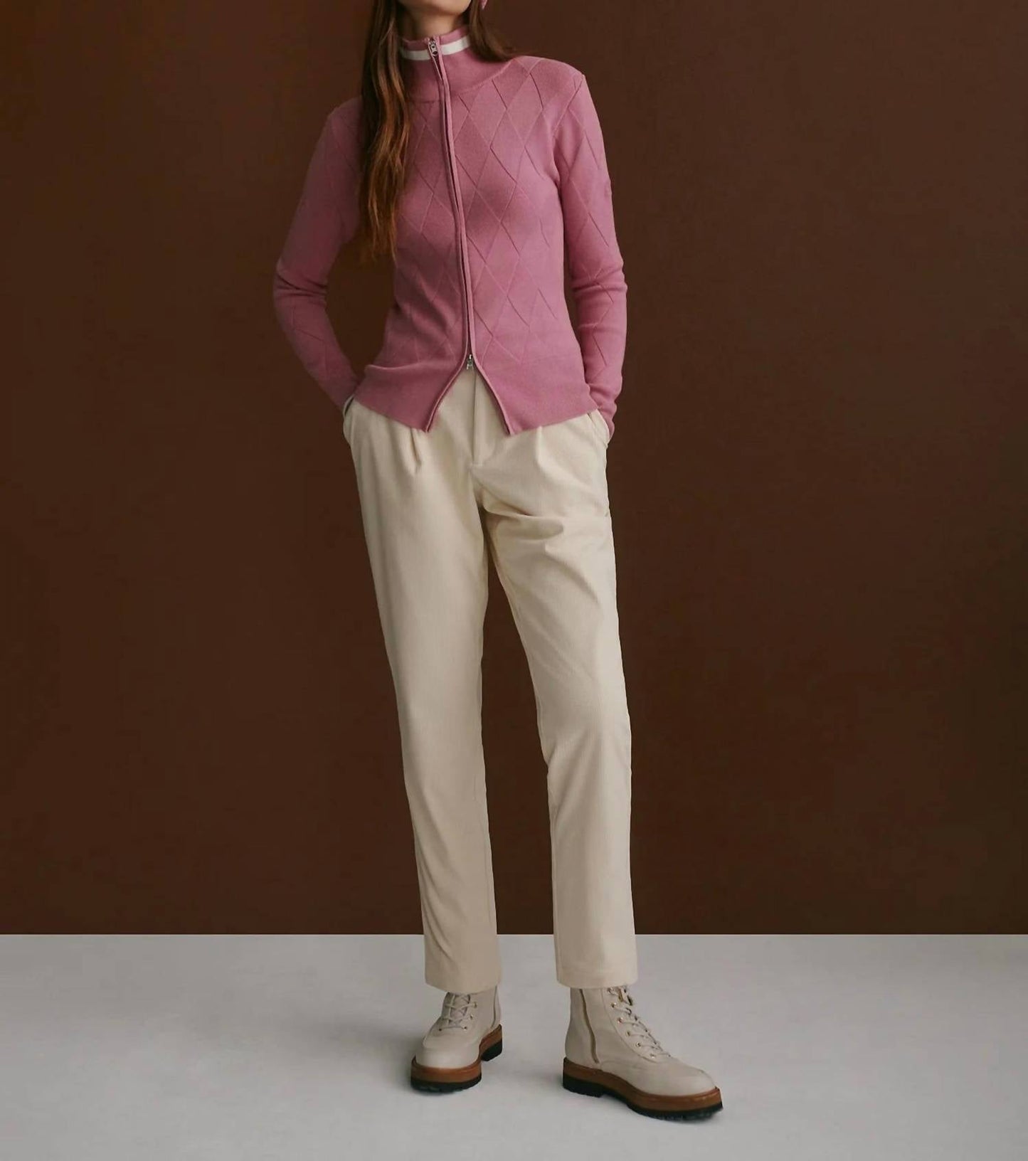 Varley - Barthe Zip Through Knit Jacket