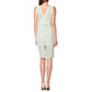 Bardot - Halter Lace Front Slit Dress