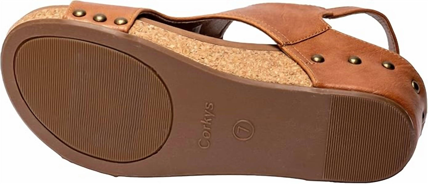 कॉर्कीज़ फुटवियर - महिलाओं के वॉल्टा II वेज सैंडल