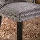 Nikki Collection Modern Velvet Upholstered Dining Chair Set