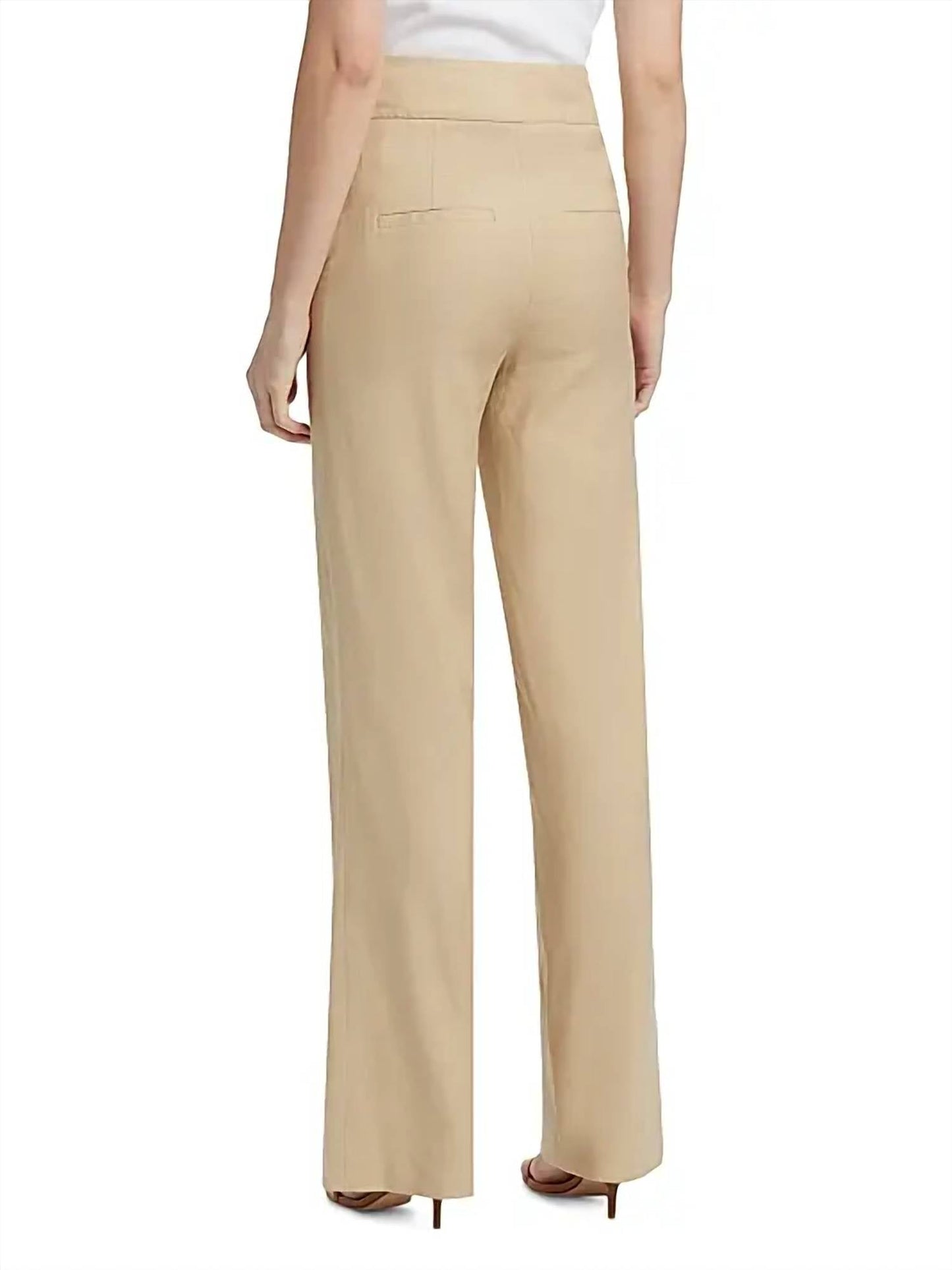 Veronica Beard - Cruz Stretch-linen Pant