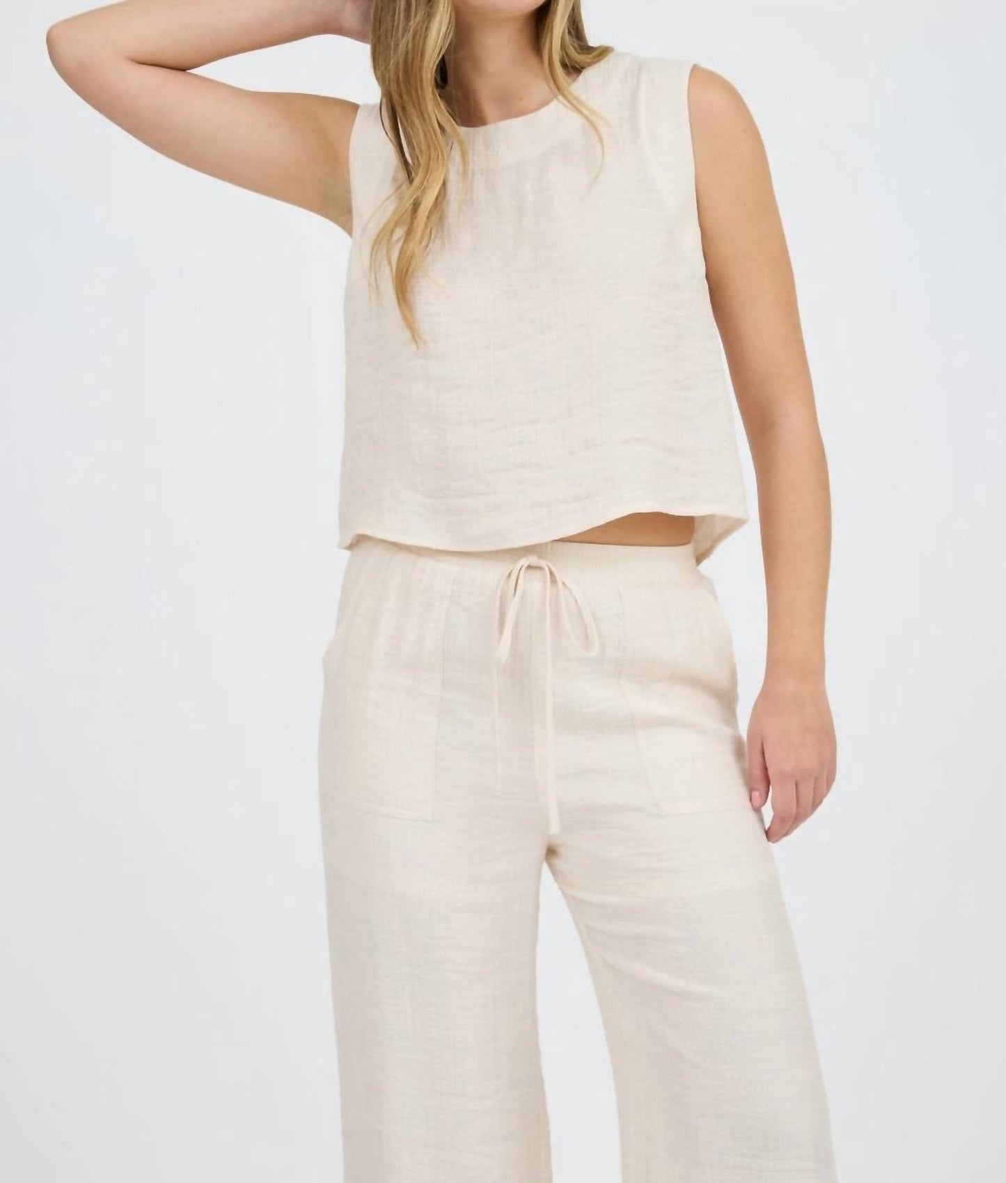 Lucy Paris - Cloud Nine Button Top