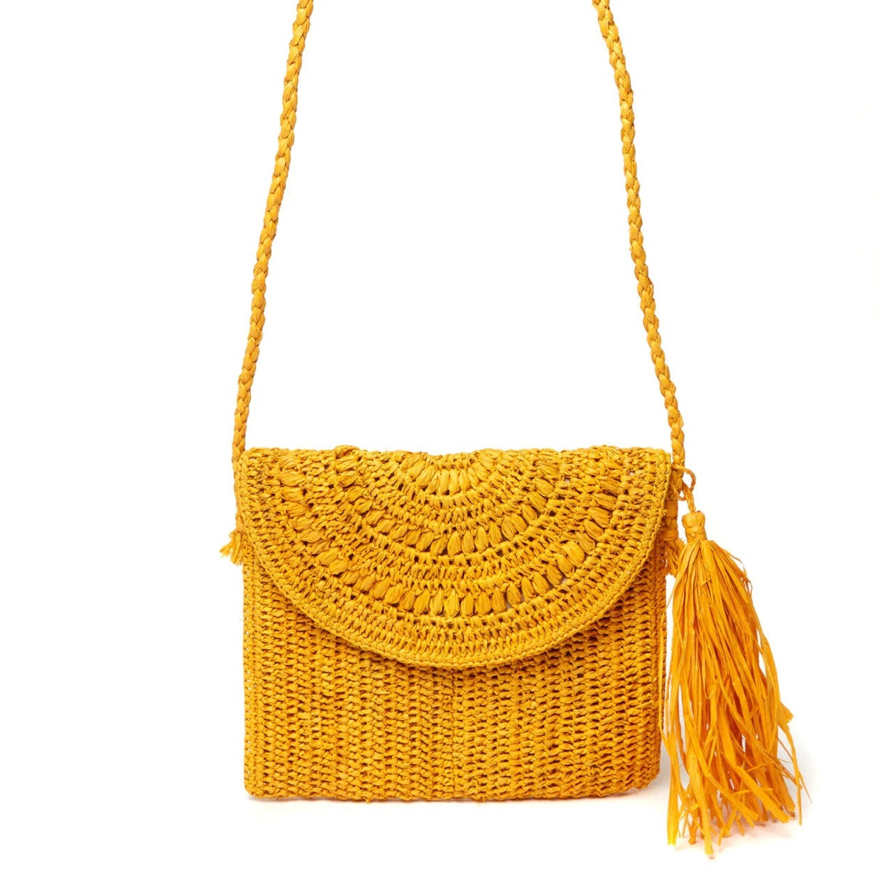 Mar Y Sol Women's Naomi Crossbody Yellow Size Regular