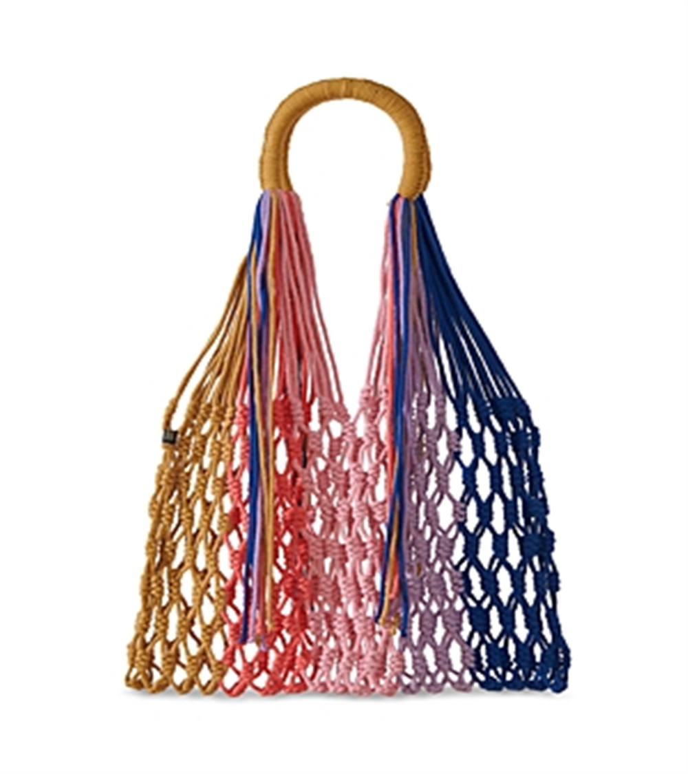 Nannacay Women's Estela Net Shoulder Bag MultiColor