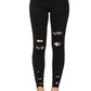 Judy Blue - MID-RISE SKINNY LEOPARD PATCH JEAN