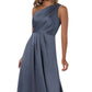 Sorella Vita - One-Shoulder Charmeuse Bridesmaid Dress with Subtle Pleats