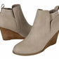 Dolce Vita - Women's Vegan Leather Gerdy Ankle Wedge Boots
