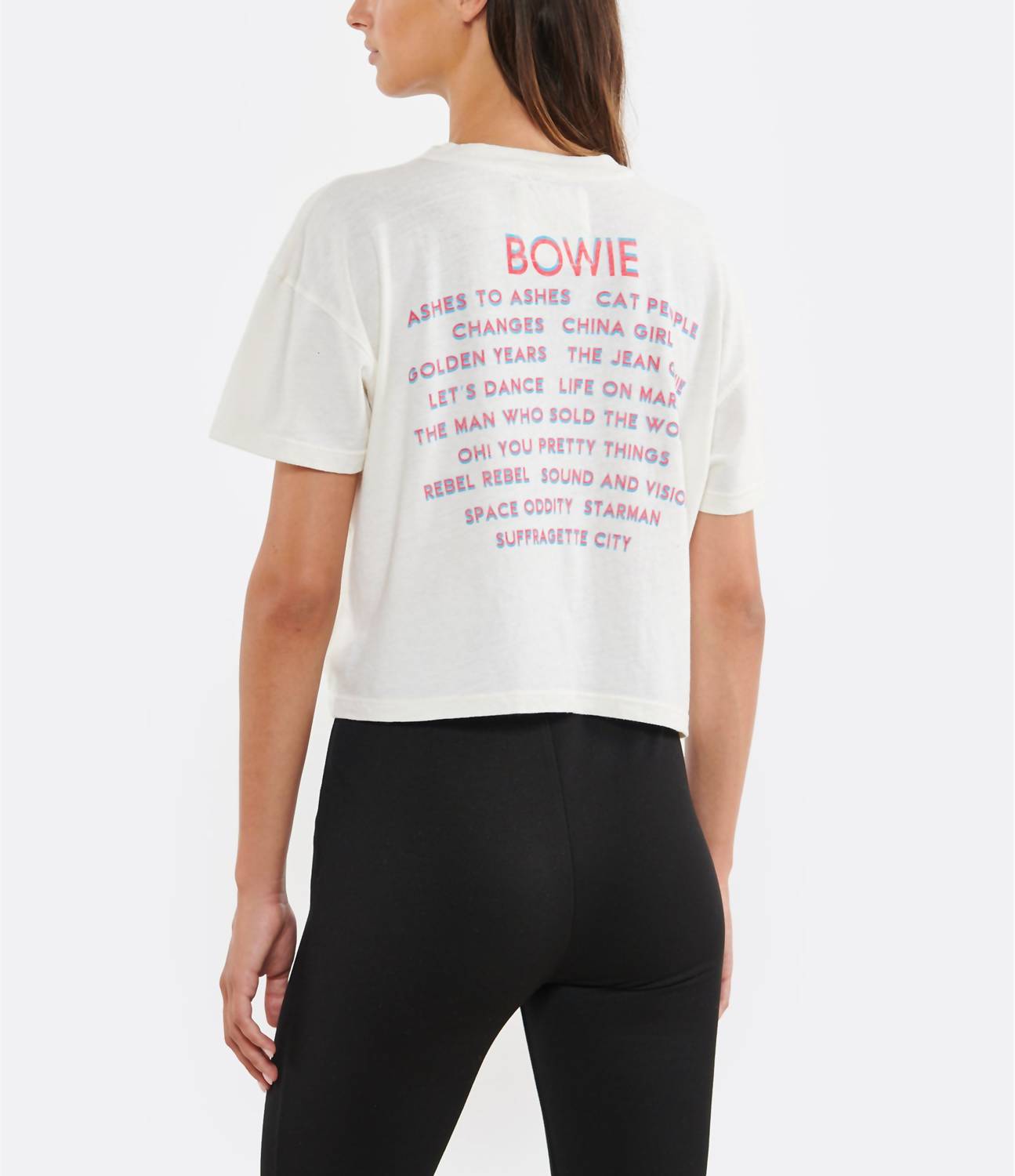 Mother - Women's Grab Bag Crop Bowie Tee Top