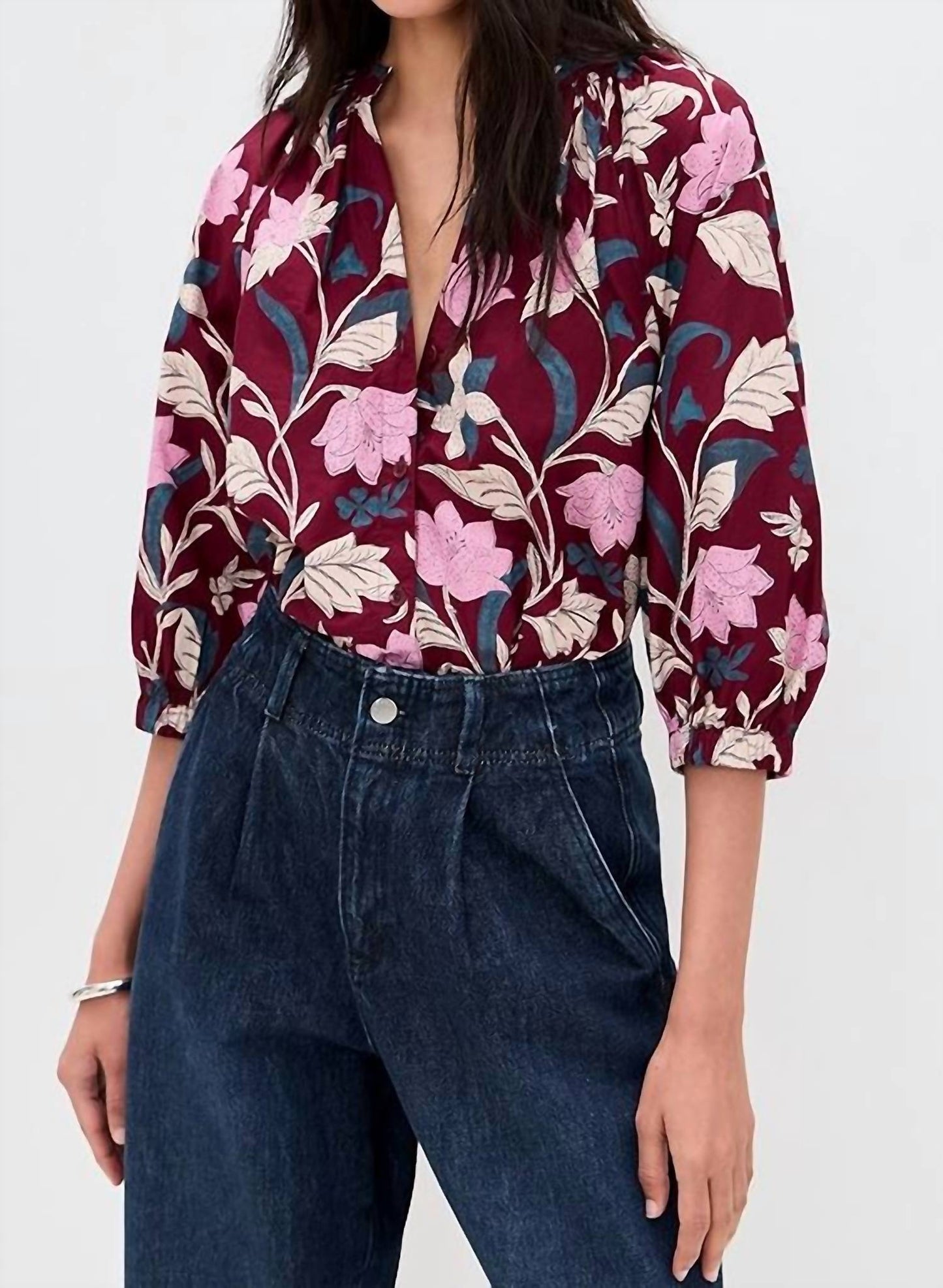 Apiece Apart - Messina 3/4 Sleeves Top