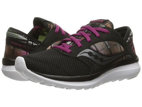 Saucony Women's Life On The Run Kineta Relay Black/Cerise