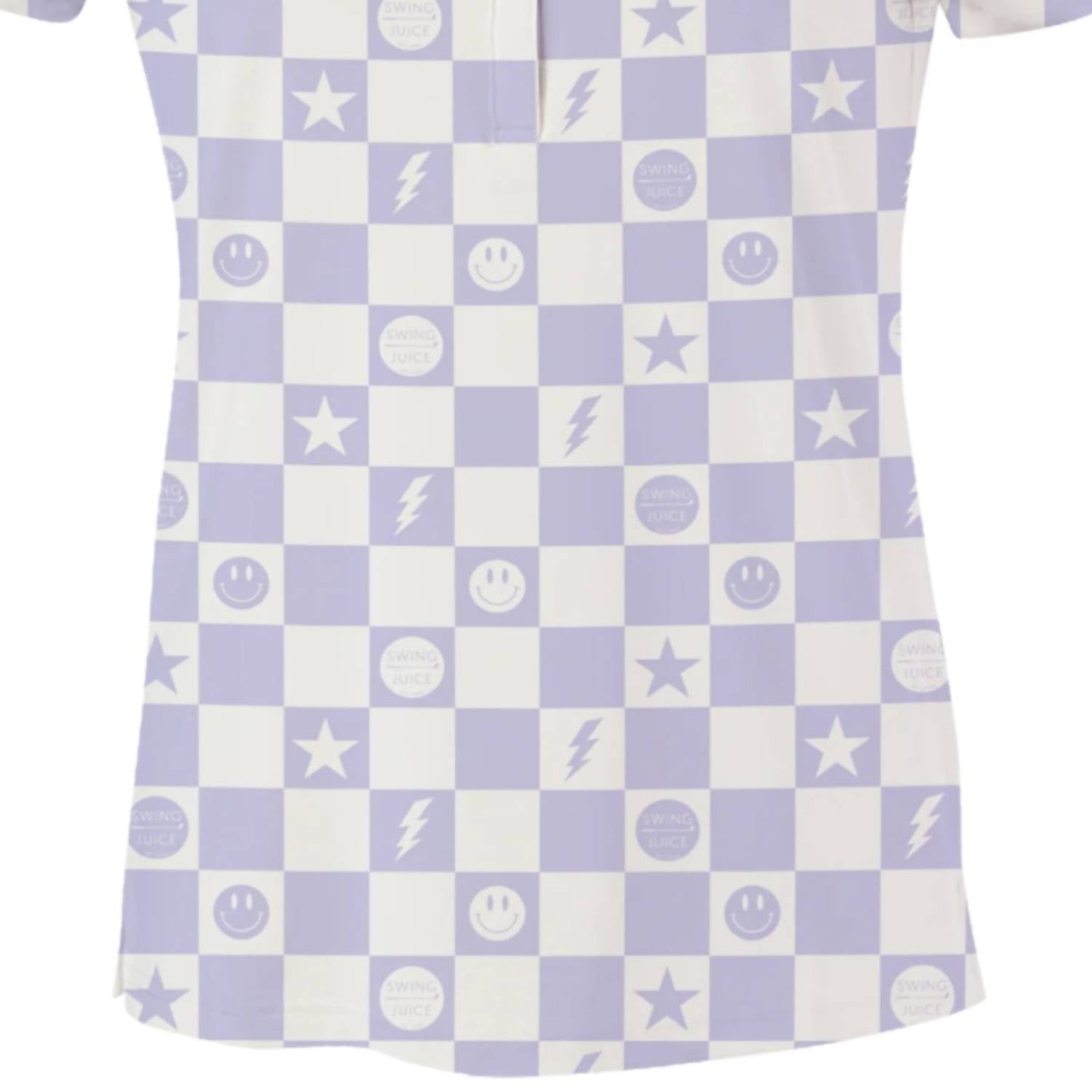Swingjuice - Women's Golf Smile Face Polo Shirt