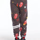 Chaser - Rolling Stones Tongue Logo Stars Lounge Pants
