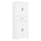 Bathroom Storage Cabinet With Multifunctional Storage Space, Drawer With Slide Rails, Adjustable Shelf