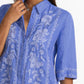Johnny Was - CAMILLE KIMONO SLEEVE LINEN SHIRT DRESS