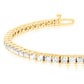 Diana M Jewels - 2.00 Cts Round Lab Diamond Tennis Bracelet