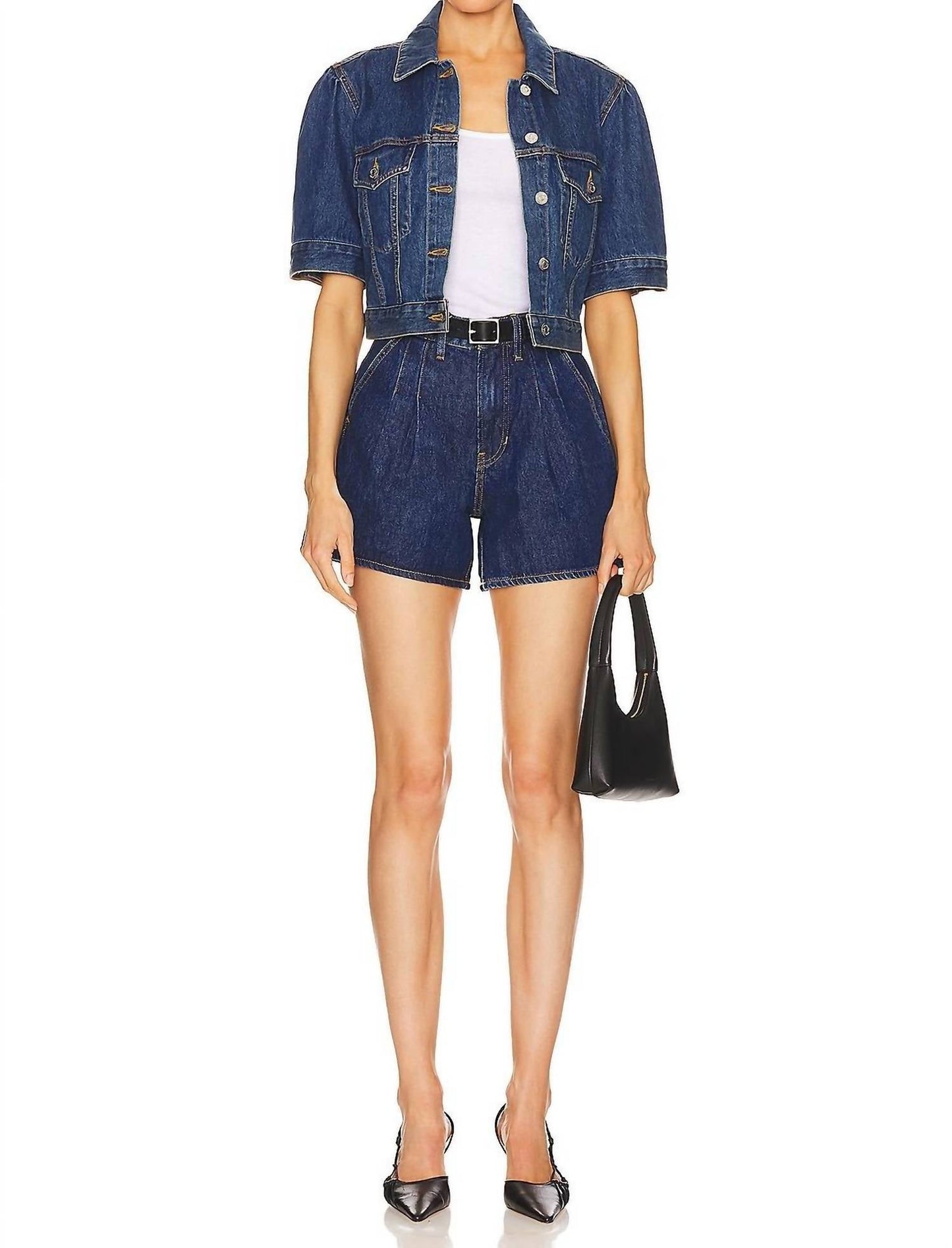 Veronica Beard - Pleated Simpson Short