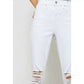 Topshop - High Rise Ripped Jamie Moto Skinny Jeans