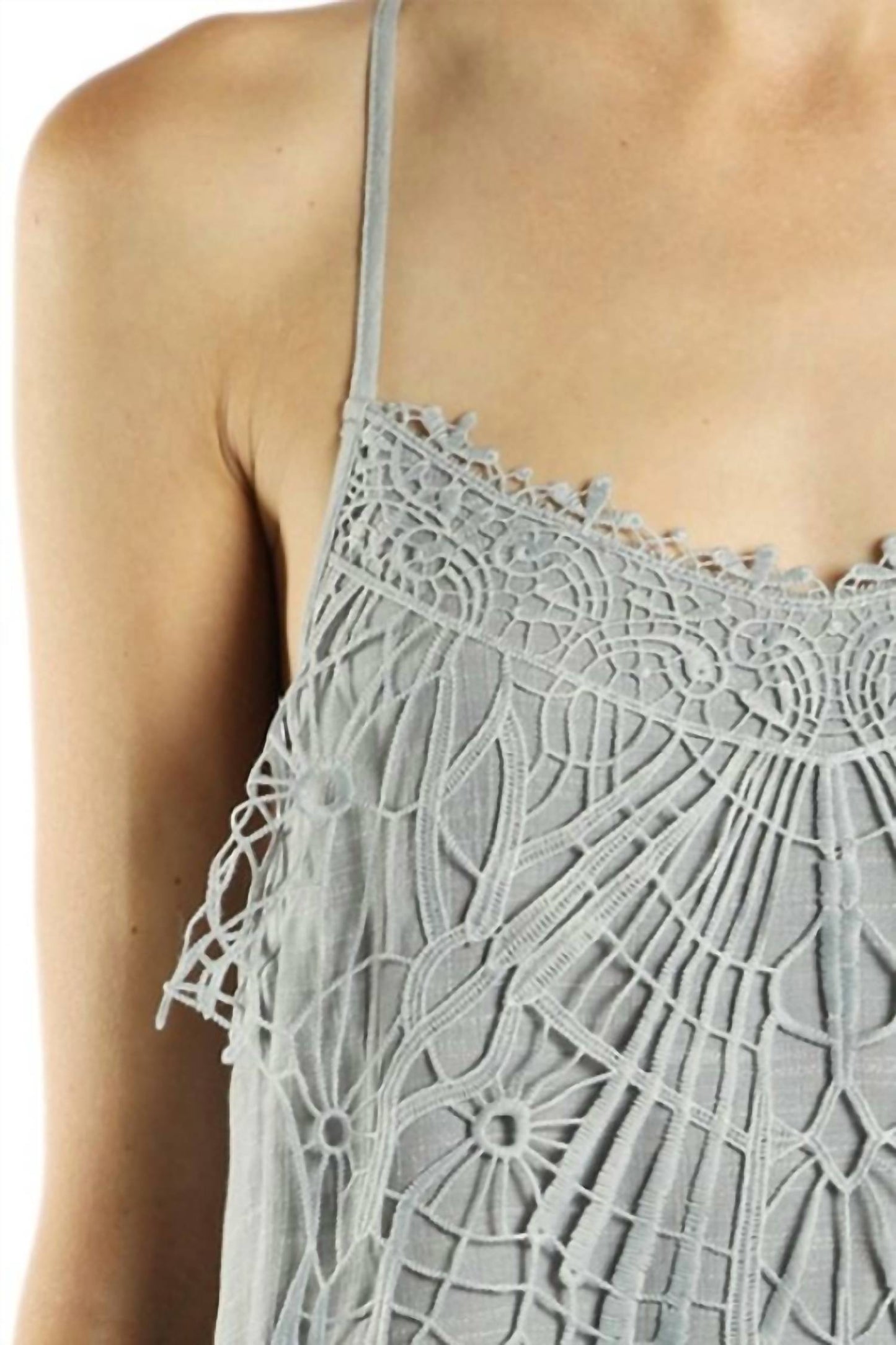 A'Reve - Asymmetrical X Back Dress Mini Dress