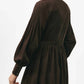 Brooks Brothers - Corduroy A-line Shirt Dress