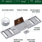 Bathtub Caddy Tray, Gray