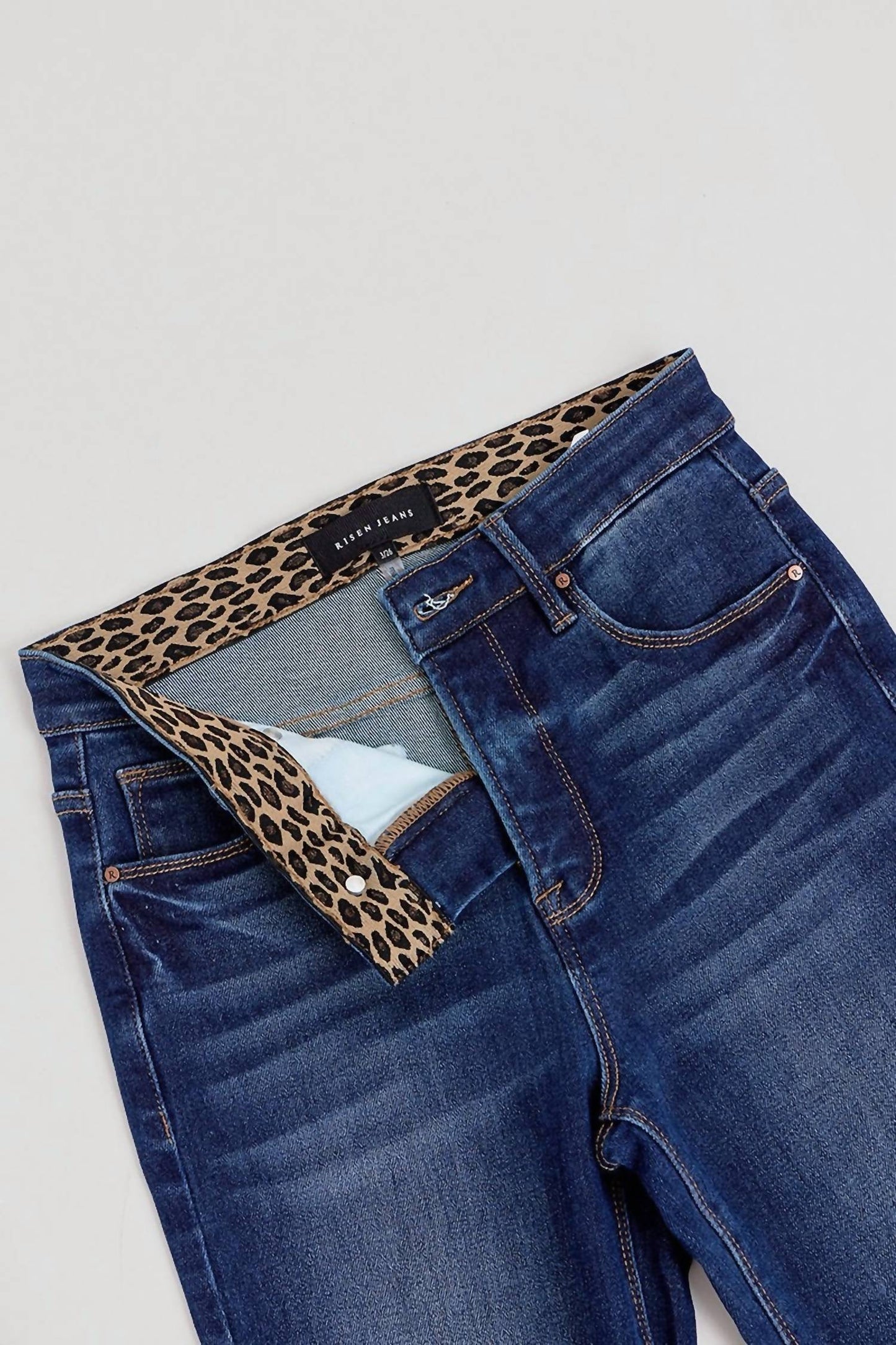Risen - Tummy Control High Rise Flare Jeans