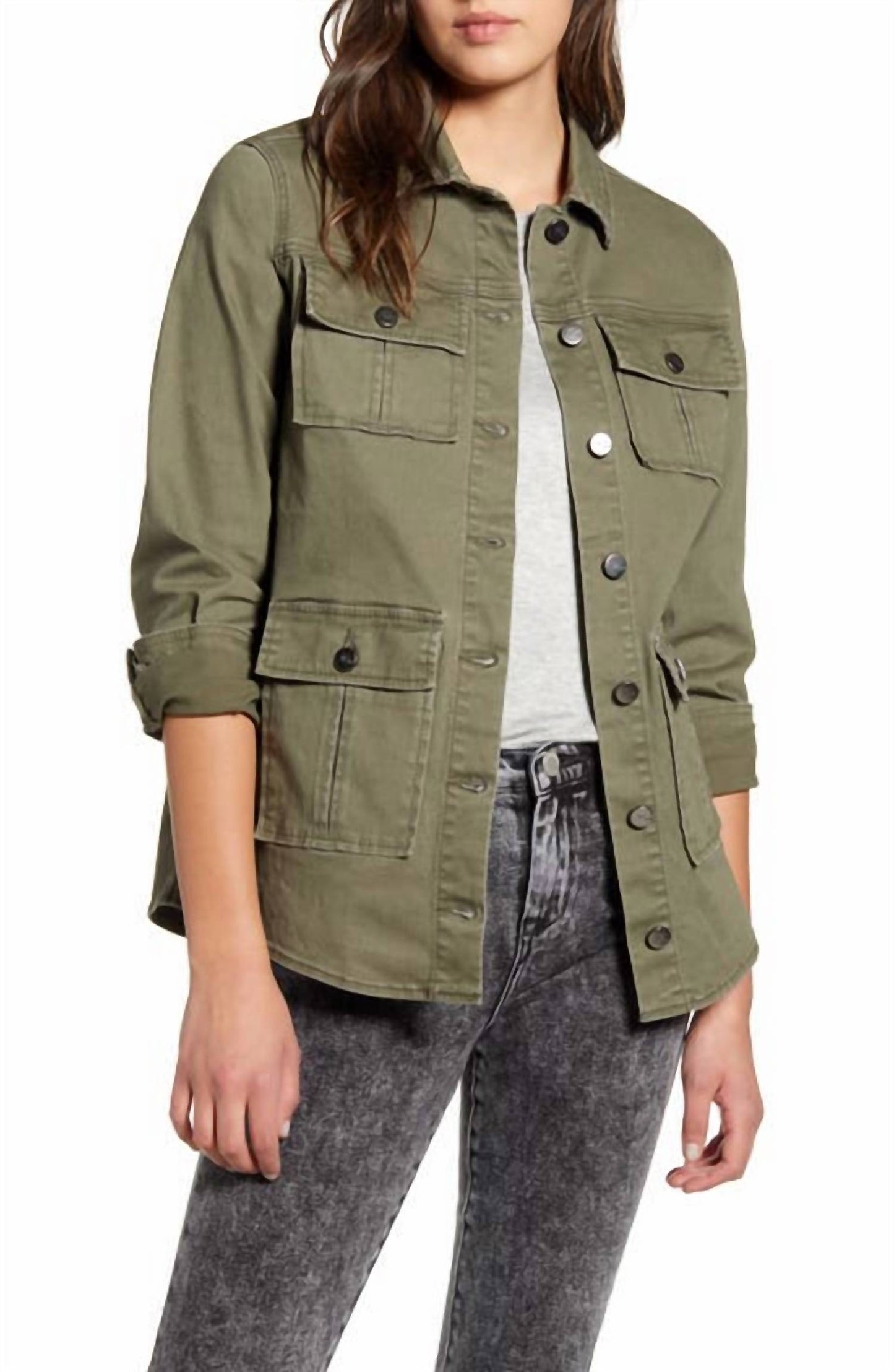 1822 Denim - Missy Utilty Jacket