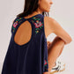 Free People - Fun & Flirty Embroidered Top