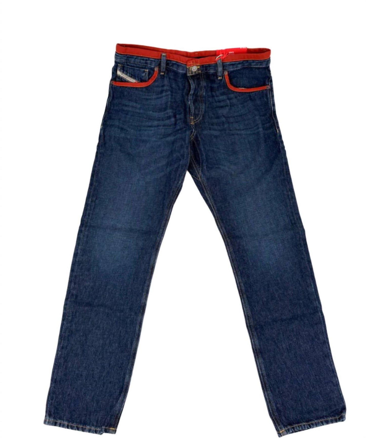 Diesel - Diesel Outline Straight Leg Denim Jeans