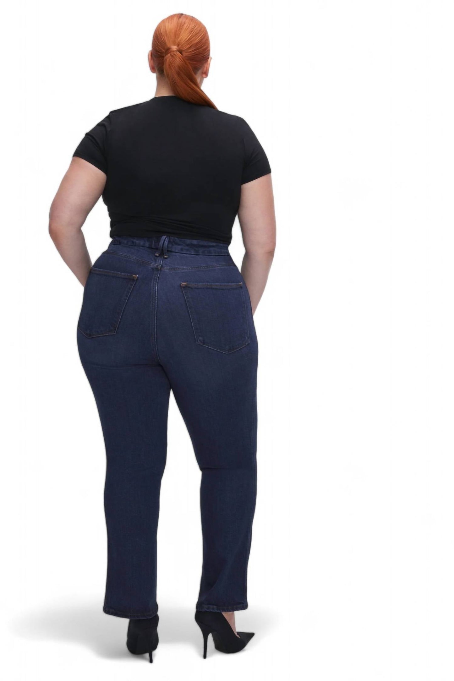 Good American - GOOD CURVE STRAIGHT JEAN