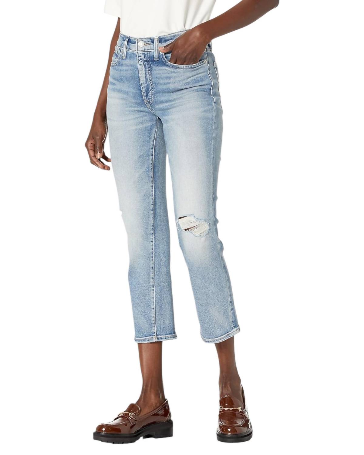 Lucky Brand - Zoe Straight Crop Jeans