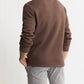 Jachs New York - Sherpa Bonded Waffle Long Sleeve Henley Shirt