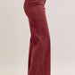 Judy Blue - High Waisted Retro Wide Leg With Twisted Seams Jeans
