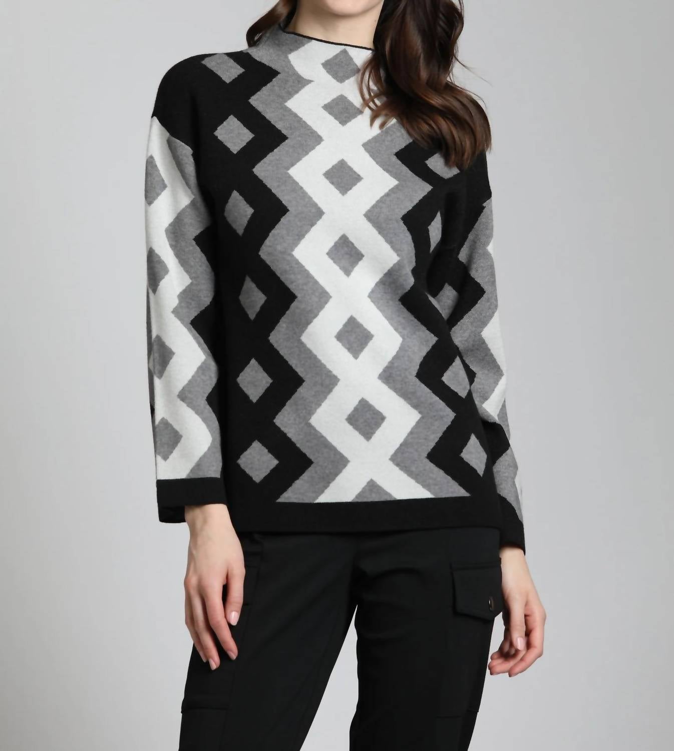 Apny - Sweater With Funnel Neck