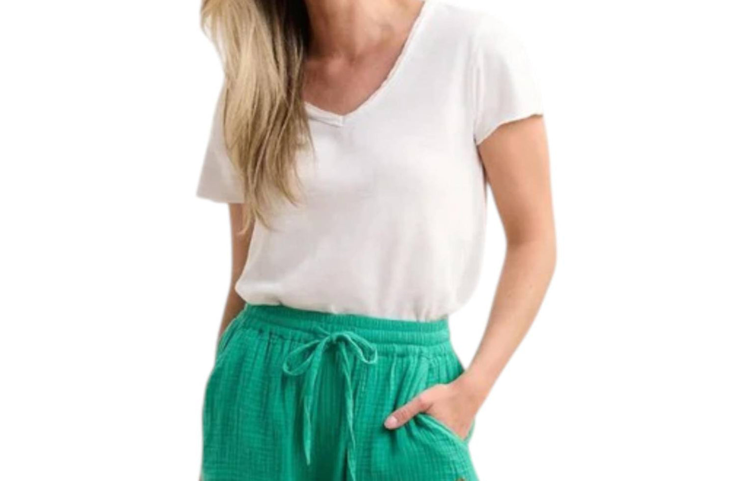 Hatley - Sadie V-neck Tee Top