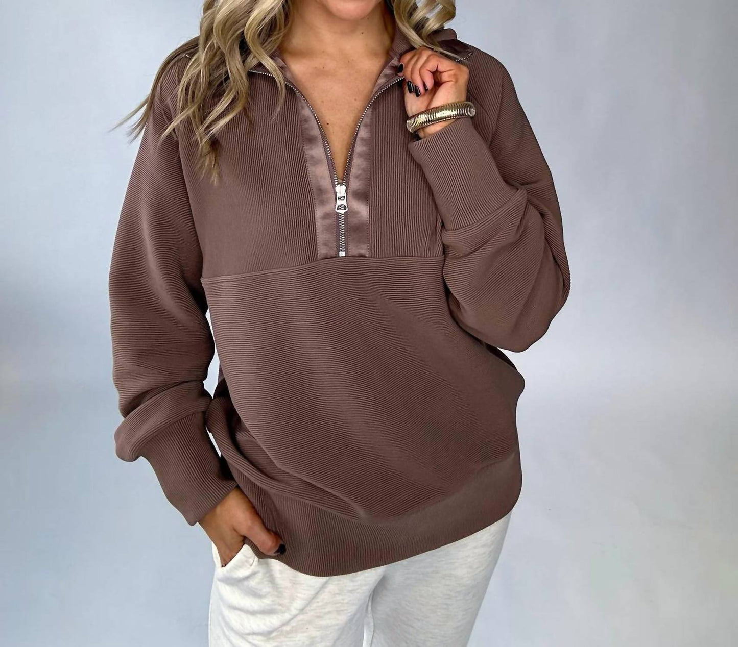 Varley - Lismore Half Zip Sweater Top