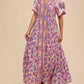 In-Loom - Jana Border Print Midi Dress