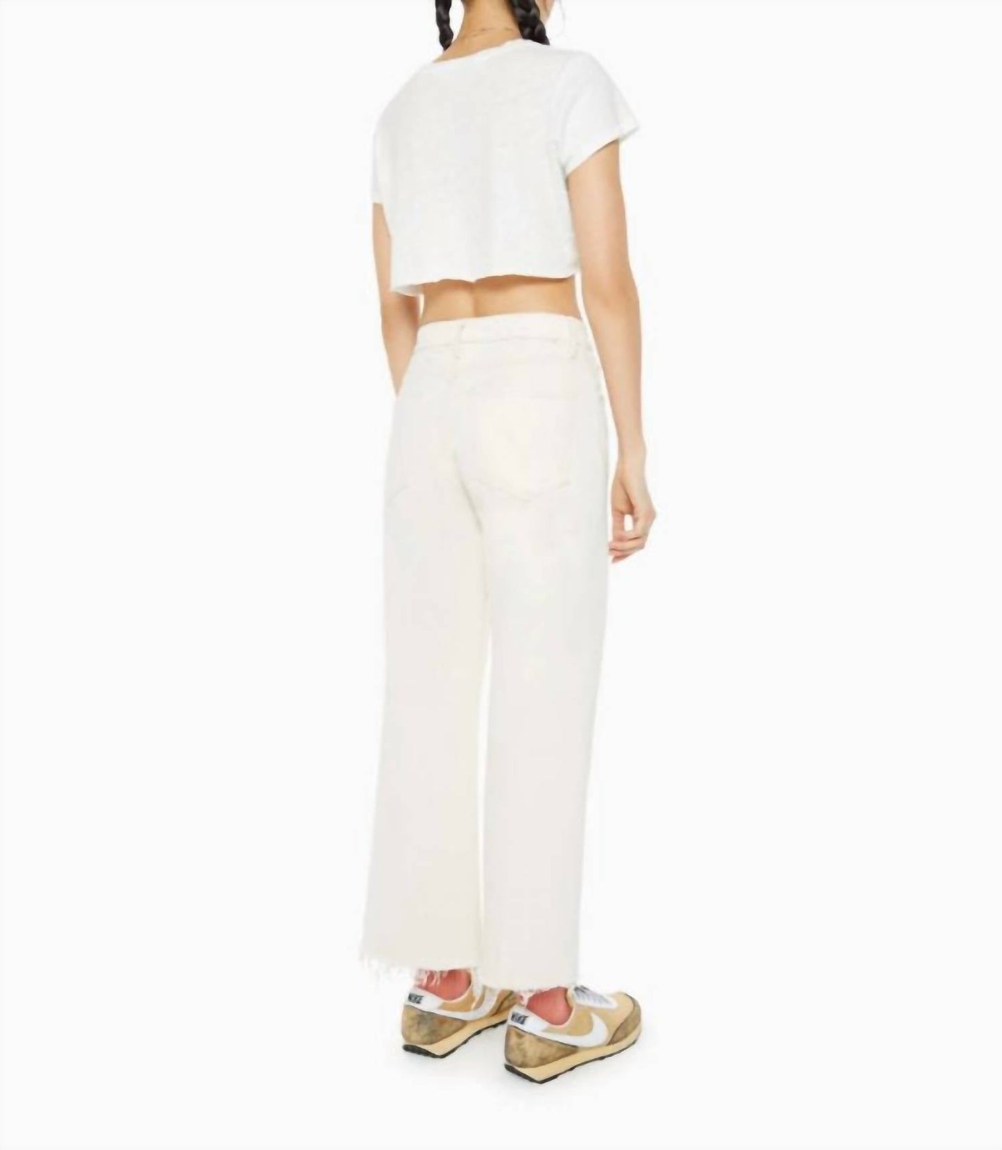 Mother - Mid Rise Maven Ankle Fray Jeans