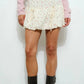 Blue Blush - Floral Bubble Skirt
