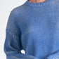 Elan - Kendra Ribbed Crewneck Sweater