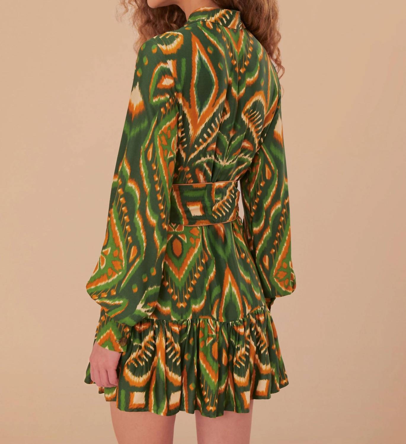 Farm Rio - PINEAPPLE IKAT GREEN MINI
