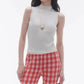 Guest In Residence - Rib Mockneck Shell Top
