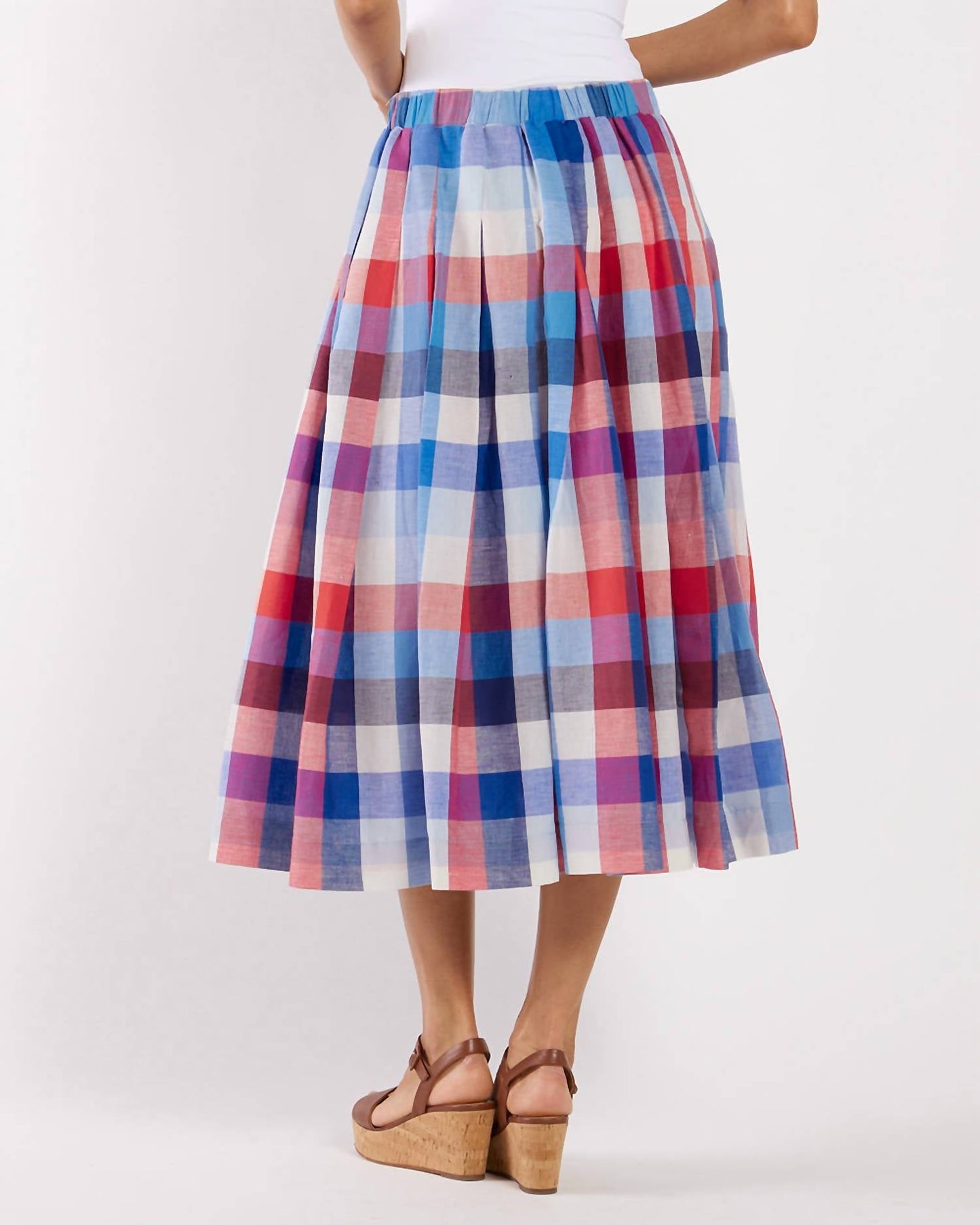 Jude Connally - Meredith Stretch Cotton Linen Skirt