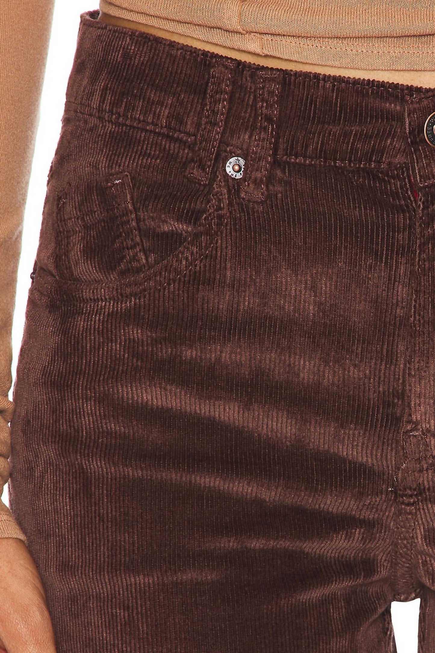Free People - Risk Taker Cord Straight Leg Pants