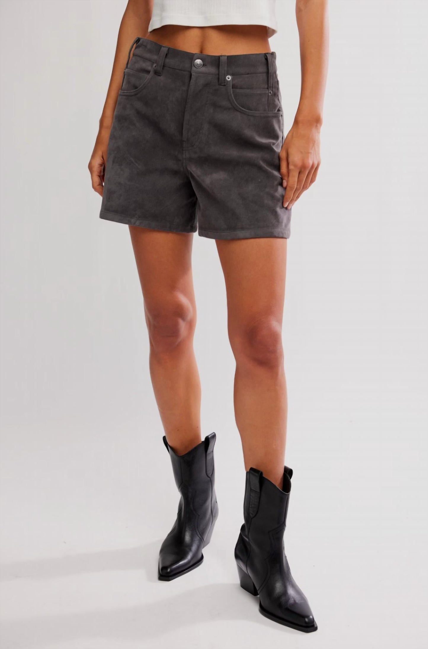 Free People - Tippi Vegan Suede Shorts