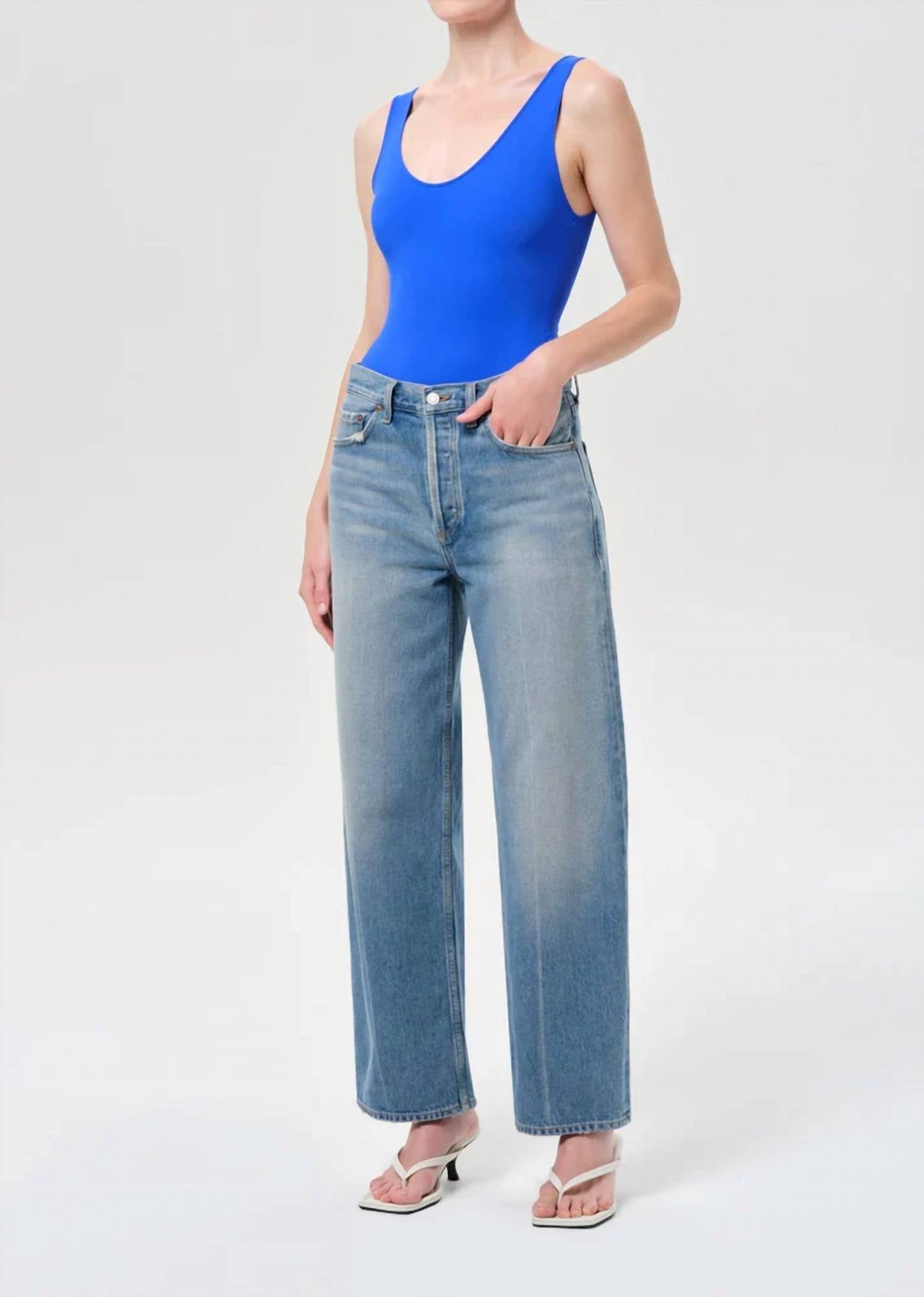 Agolde - Tora Scoop Neck Bodysuit