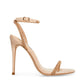 Steve Madden - Women's Breslin Rhinestone Ultrasuede Ankle Strap Heels