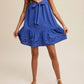 Listicle - Front-tie Tunic Dress